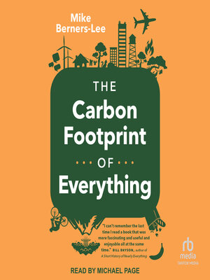 The Carbon Footprint of Everything - Audiobook